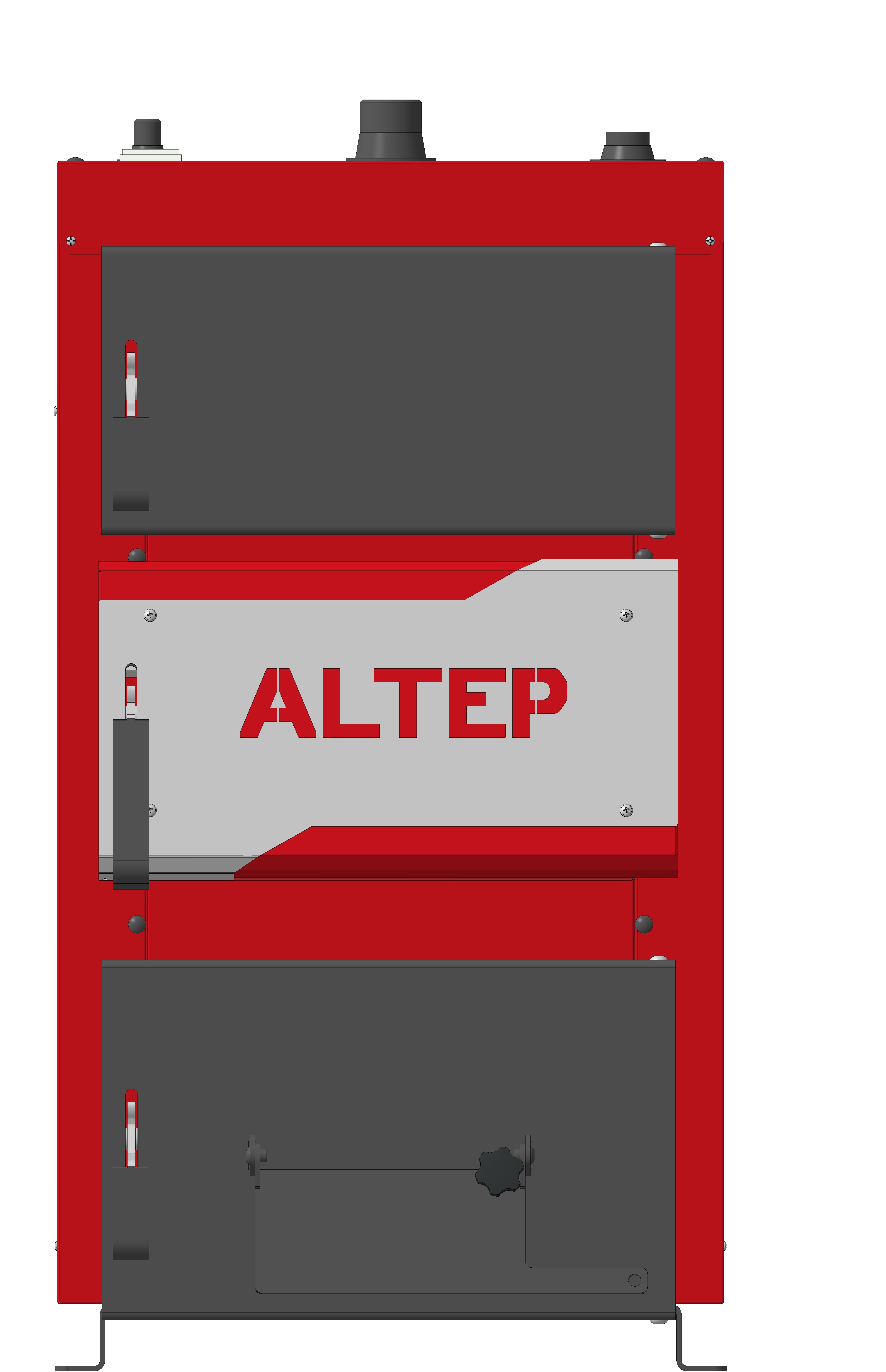 Котел опалювальний твердопаливний водогрійний "ALTEP" КТ-3Е-20 кВт (Compact Plus)